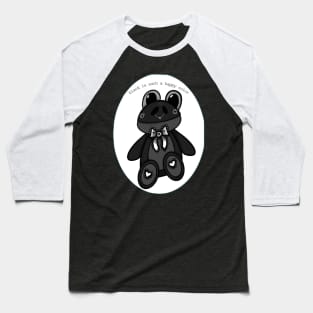 black is such a happy color Baseball T-Shirt